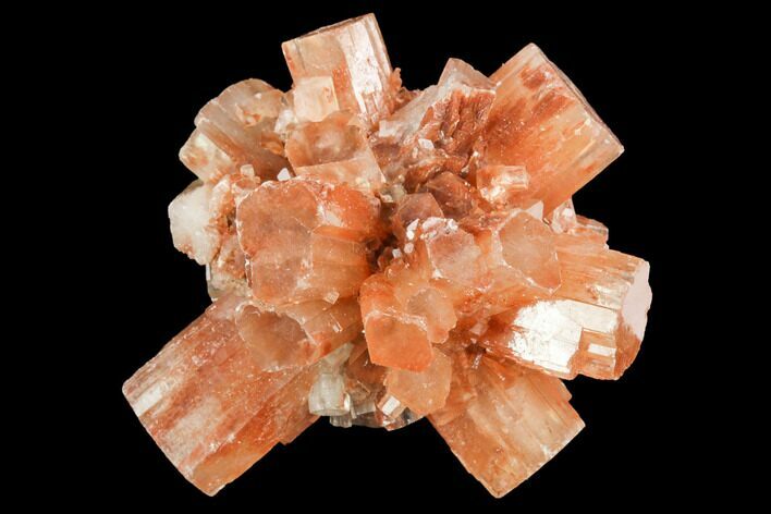 Aragonite Twinned Crystal Cluster - Morocco #122165